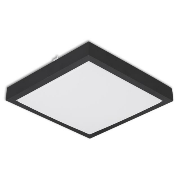 LED griestu plafoni Solen 2xE27 kvadrāts