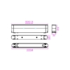 Luxo 48V ligzda priekš Linea 12W
