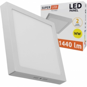 LED panelis 18W 2800-3300K balts