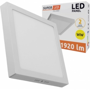 LED panelis 24W 2800-3300K balts